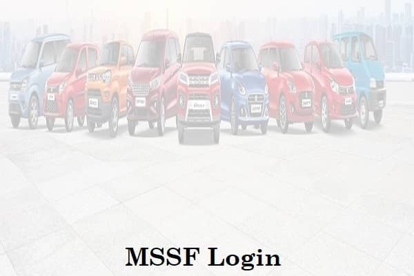 MSSF Login