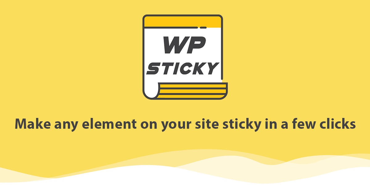wp sticky logo