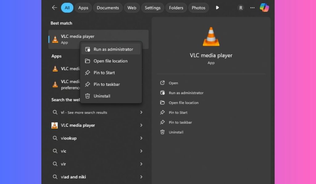 Check If VLC is the Active Window