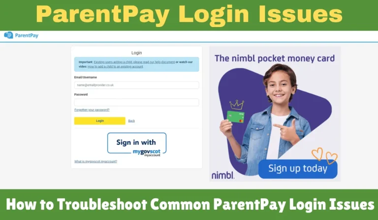 Troubleshooting ParentPay Login Issues