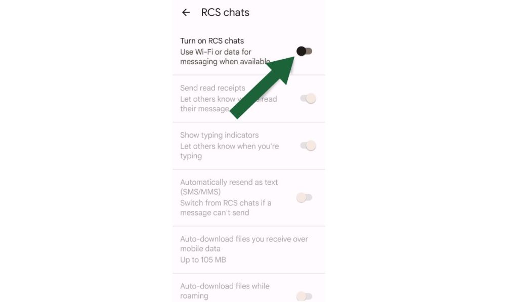 How to Turn Off RCS Chat on Android