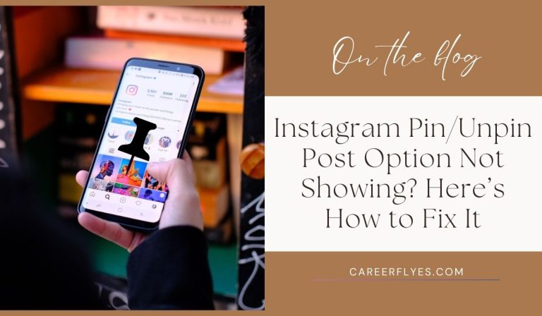 Instagram Pin/Unpin Post Option Not Showing? Here’s How to Fix It