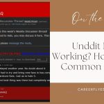 Unddit Not Working? How to Fix Common Issues